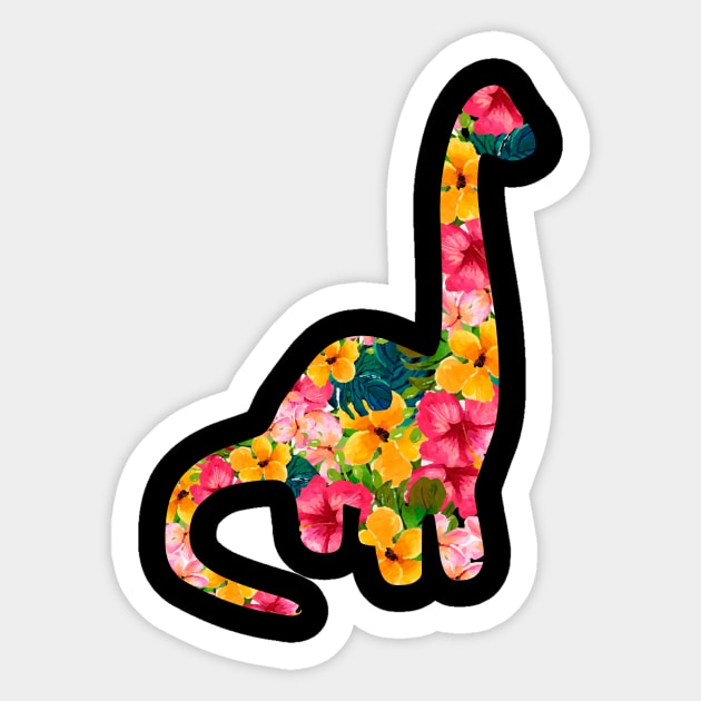 Dinosaur Awesome Meadow Sticker by Skylane